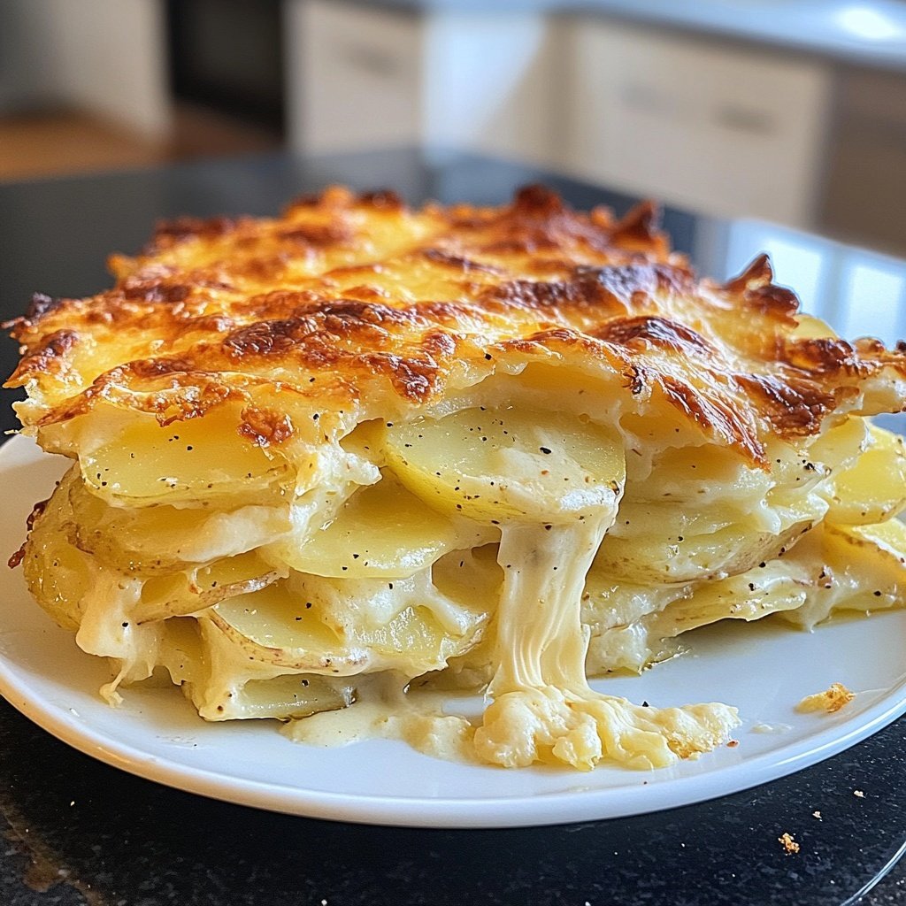 Klassisches Kartoffelgratin