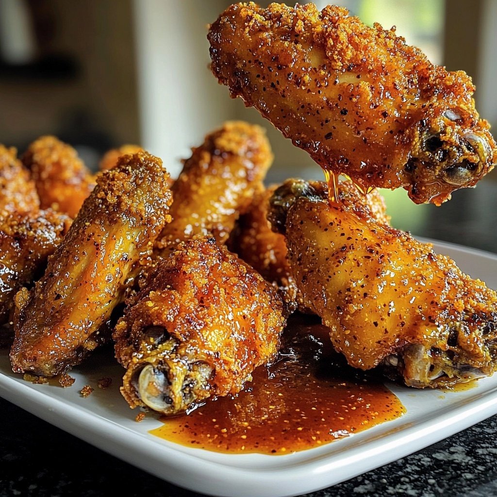 Chicken Wings frittiert