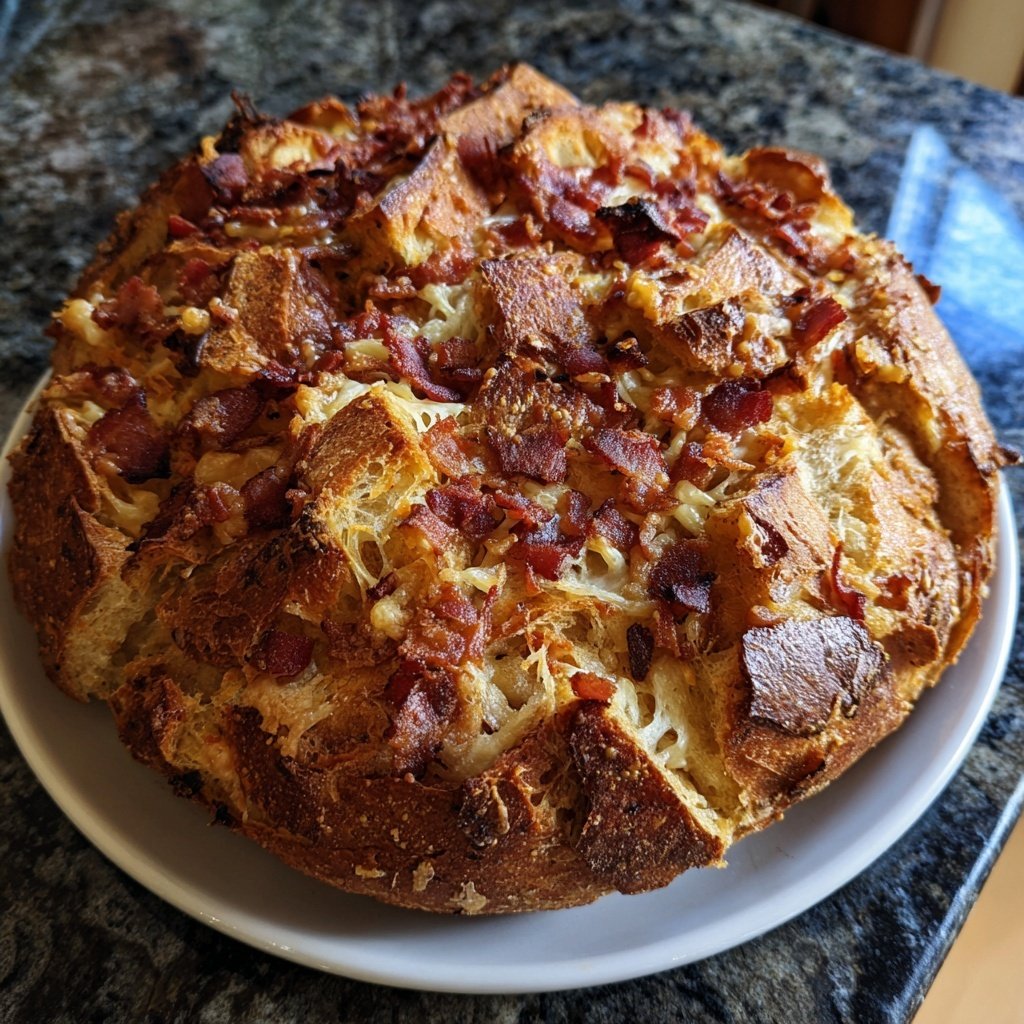 Zupfbrot Mit Bacon