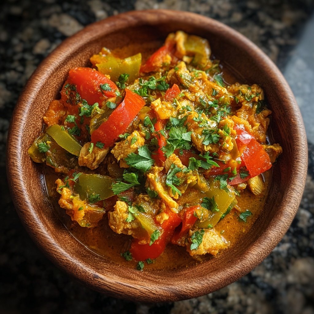 Kalorienarmes Putencurry Mit Gemüse