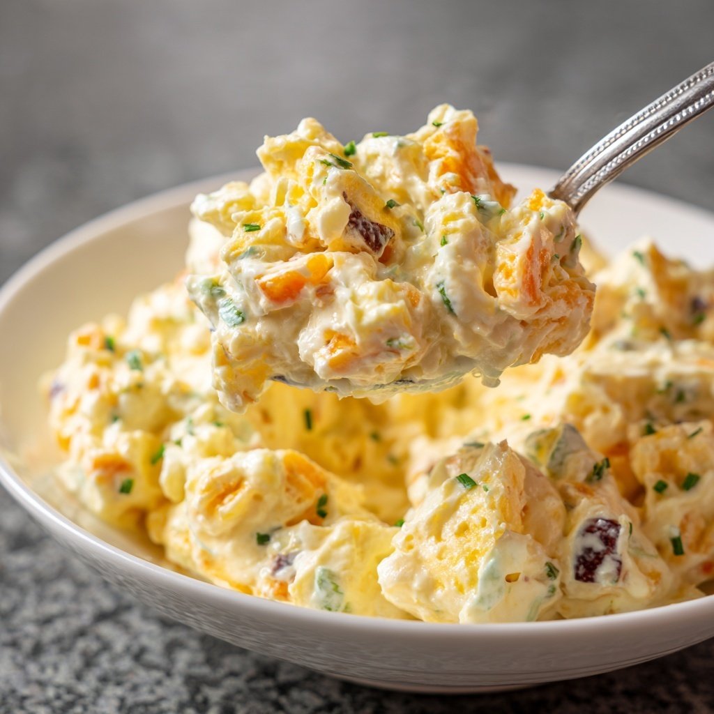 Schnell & Einfach 10-Minuten-Eiersalat mit Joghurt