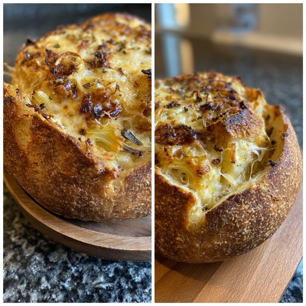 Zupfbrot Mit Lauch Und Käse