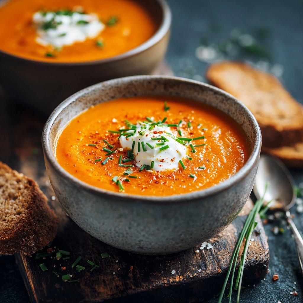 Blumenkohlsuppe mit Sahne