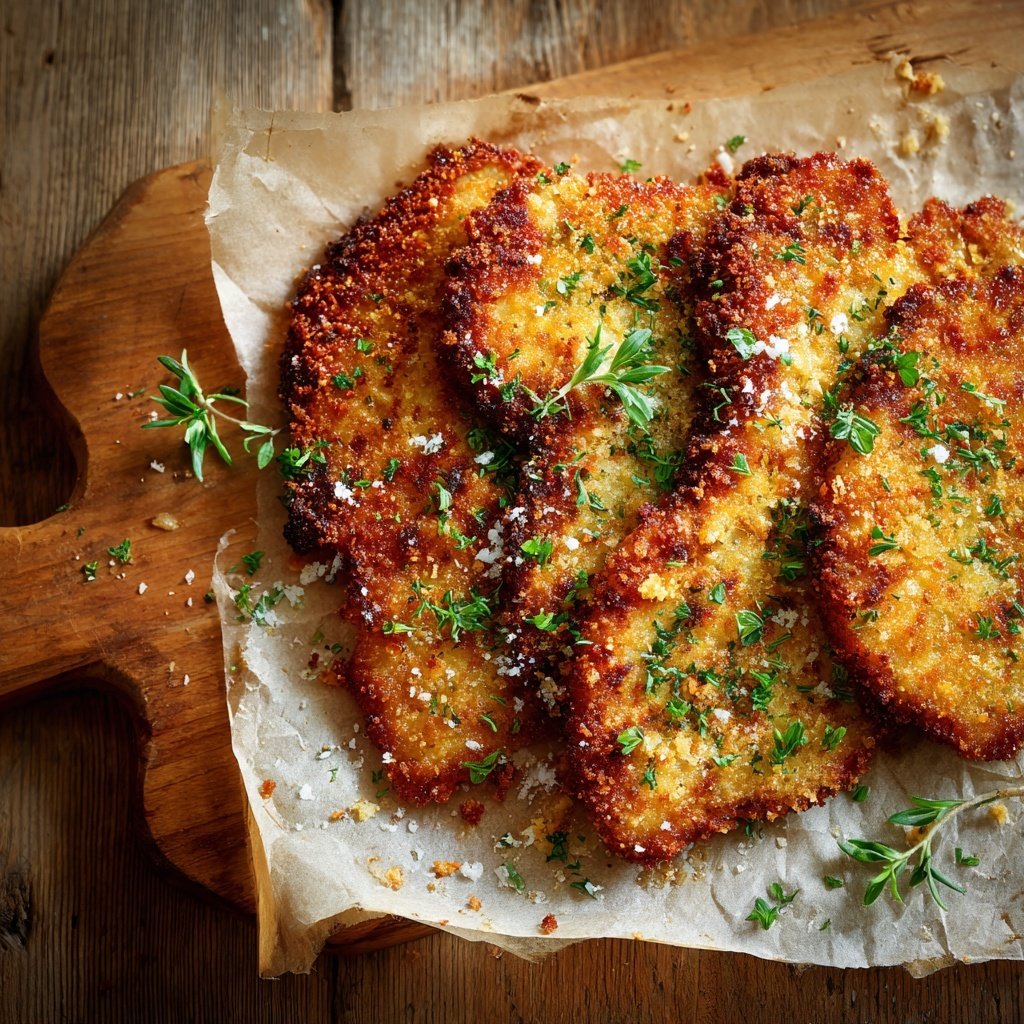 Blumenkohl Parmesan Schnitzel