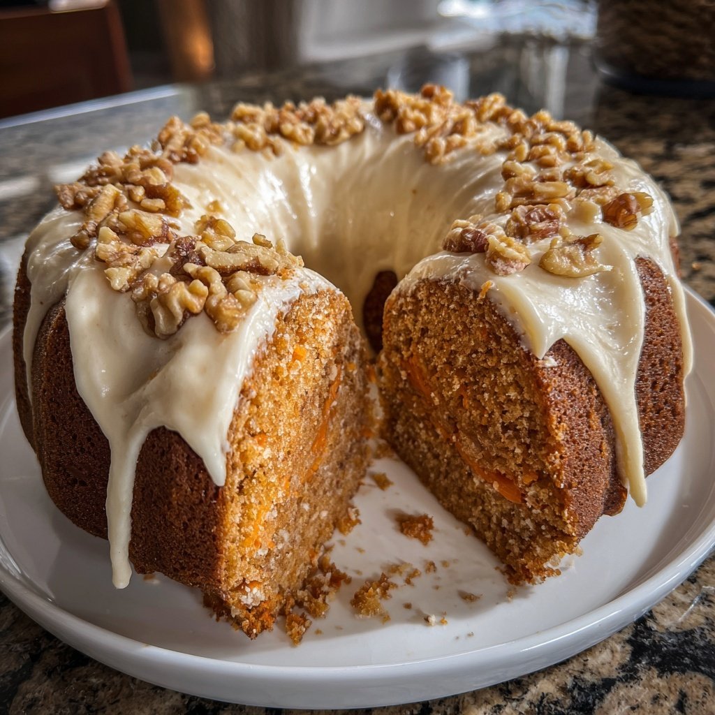 Karottenkuchen Mit Frischkäse Frosting