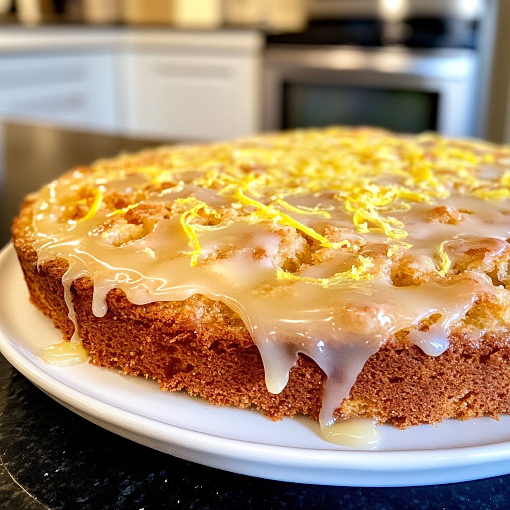 Zitronenkuchen saftig