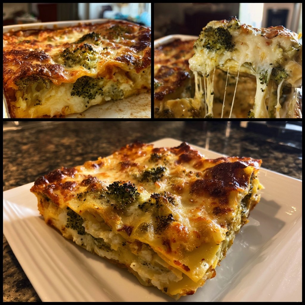 Lasagne mit Brokkoli