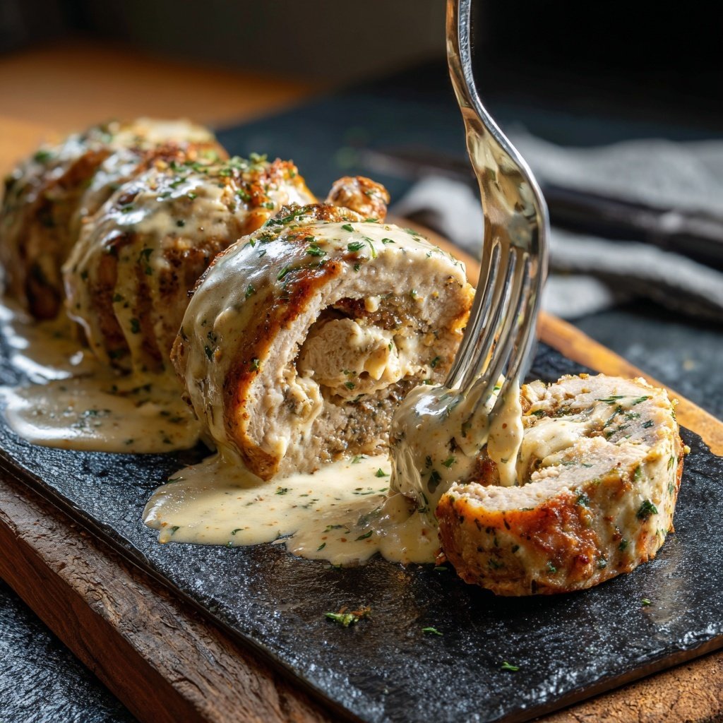 Hausmannskost Rinderrouladen mit Rahmsoße