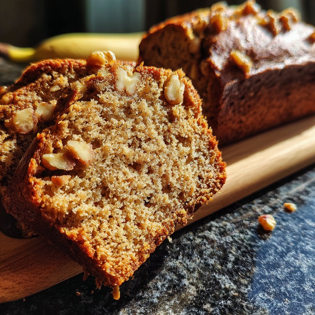 Bananenbrot ohne Mehl