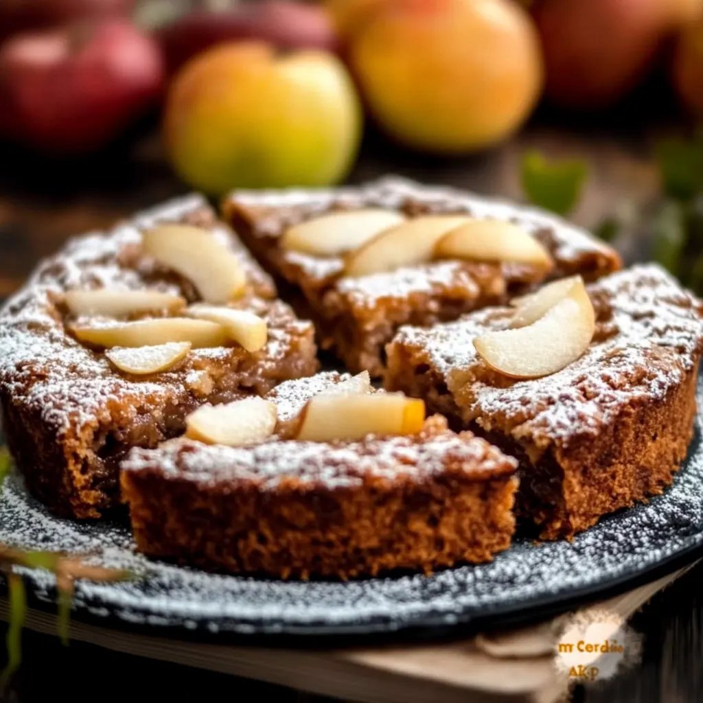 Saftiger Apfel-Gewürzkuchen