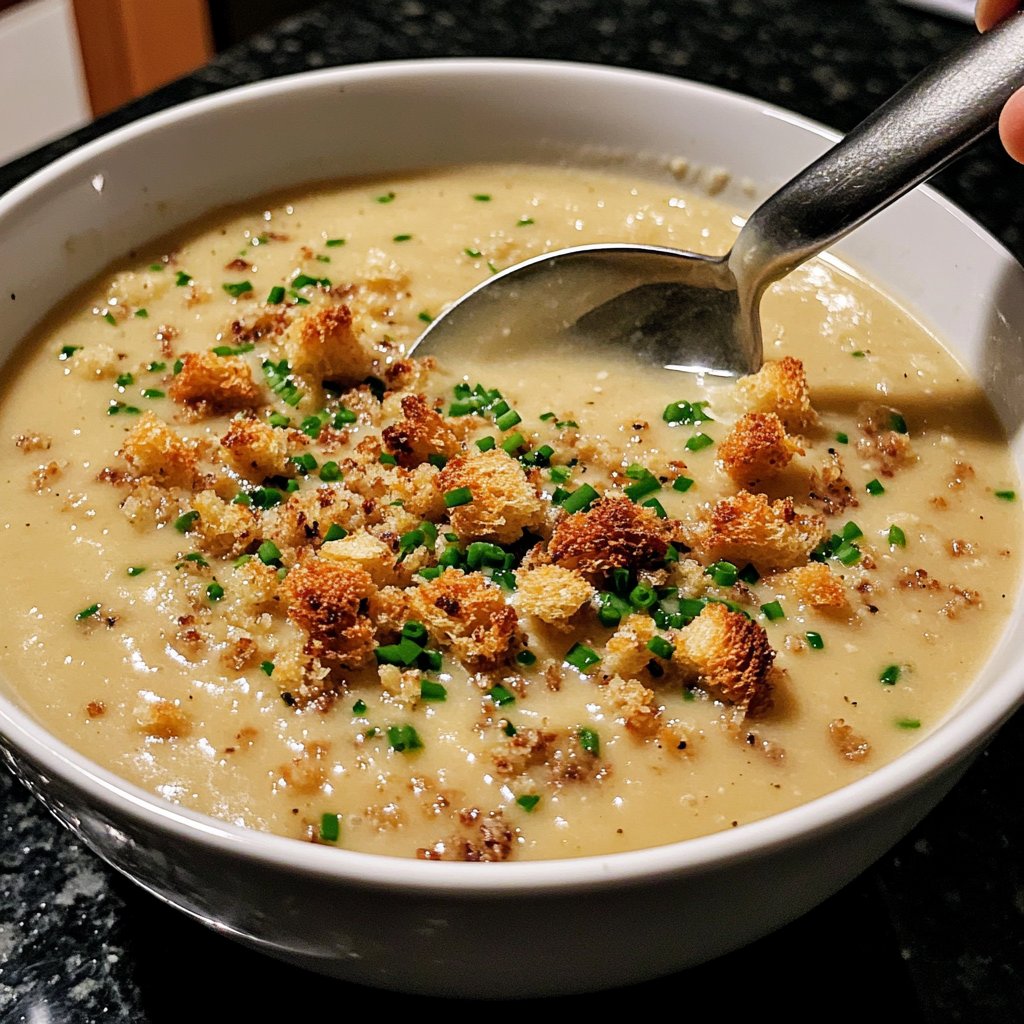 Blumenkohlsuppe für die Familie